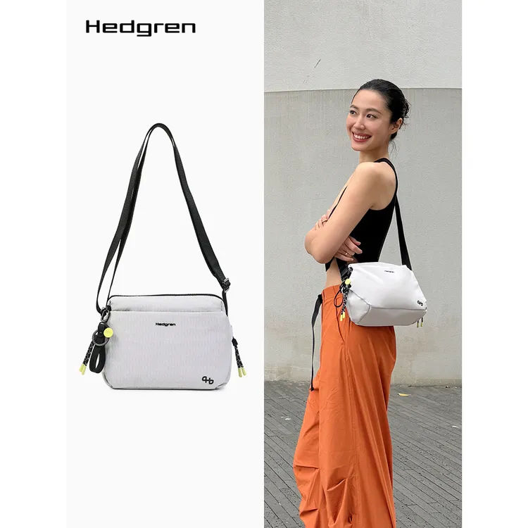 Hedgren/海格林2025新款斜挎包通勤骑行耐用大容量单肩包HSTG01
