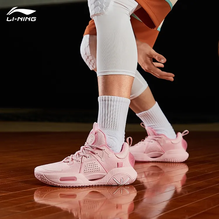 李宁篮球鞋全城9䨻回弹专业轻量减震球鞋低帮舒适耐磨实战运动鞋F