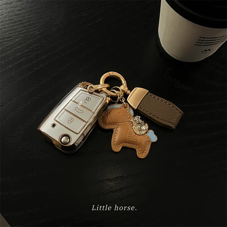 大众车钥匙保护套途观L钥匙套速腾探歌探岳迈腾帕萨特polo高尔夫