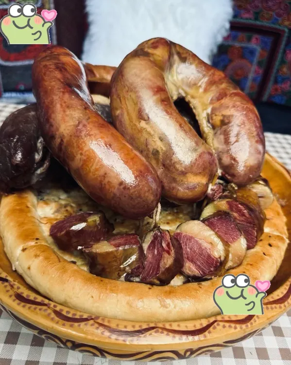 新疆熏马肠子特产美味顺丰速运