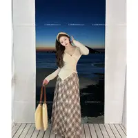 萌面侠芝士现货【旷野迷踪 半裙】女生韩系ins衣服半裙高腰显瘦5765
