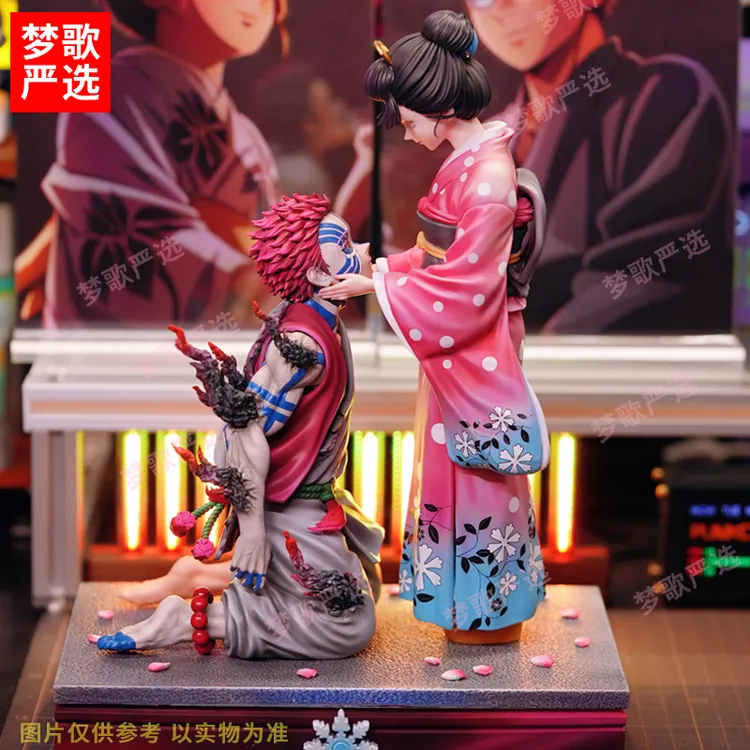 【全款预订】26cm猗窝座恋雪毁灭之刃动漫潮玩周边GK手办模型摆件礼