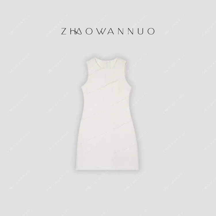 ZHAO WANNUO 丨 a*w夏季 百搭显瘦背心连衣裙NC0723