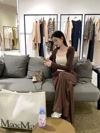 EIA一尧【懒人公式】松弛长袖开衫+长裤舒适感休闲穿搭时尚两件套女