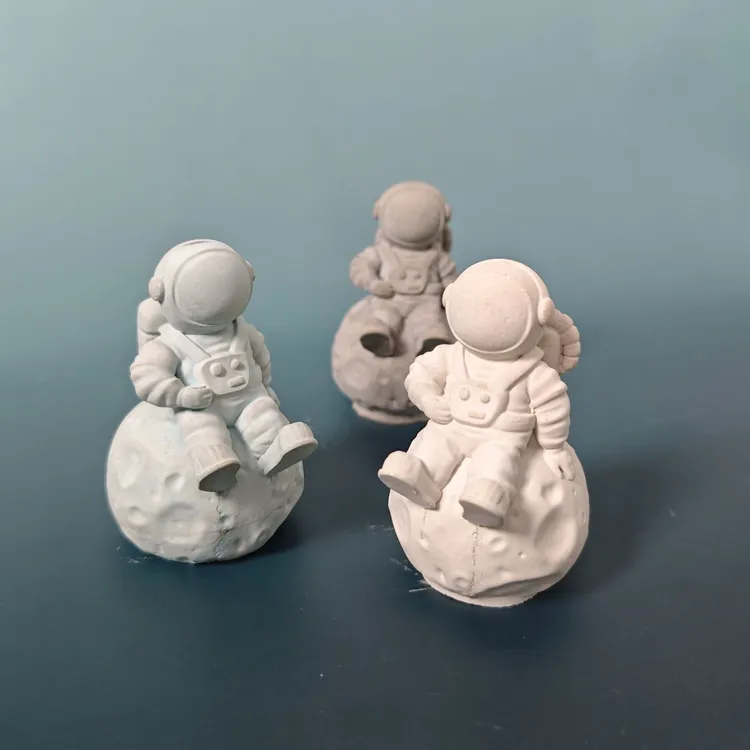 太空人星球手工创意家居装饰品卧室玄关书房摆件