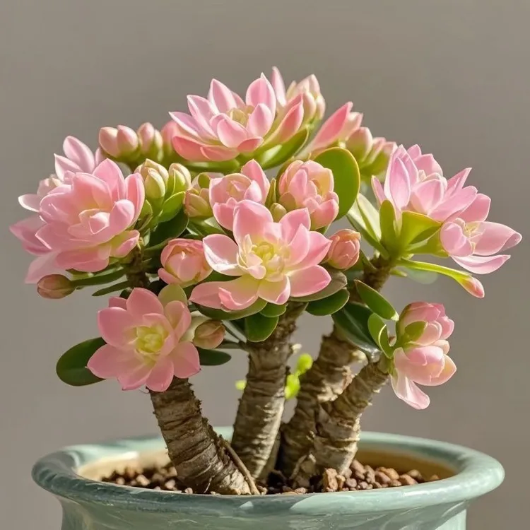 新品热销中】金钱串玉树姬红花月招财猫耐旱花卉绿植客厅阳台室盆