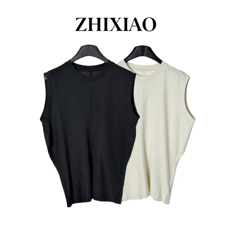 【ZHIXIAO】夏季新款：无袖背心上衣25763