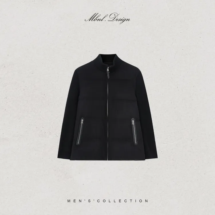 MBNL-F「Verso.乌切洛」秦磊男装90白鹅绒绵羊毛羽绒服LL-WYR7042