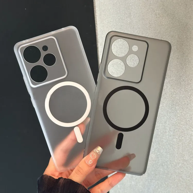 磁吸冰雾适用真我neo7turbo手机壳真我neo7 超薄磨砂肤感防摔硬壳