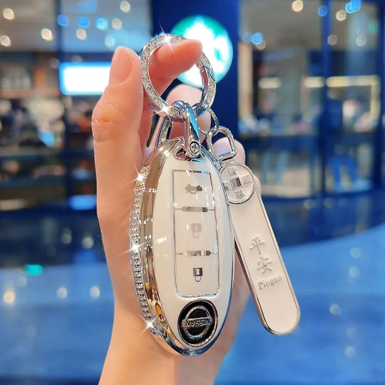 适用于日产14代轩逸钥匙套尼桑逍客天籁车奇骏骐达女楼兰劲客扣壳