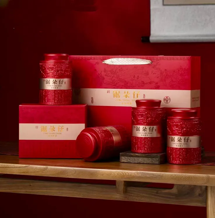 【金秋宠粉】锯朵仔单丛杏仁香春茶浓香潮州工夫茶礼罐装一斤