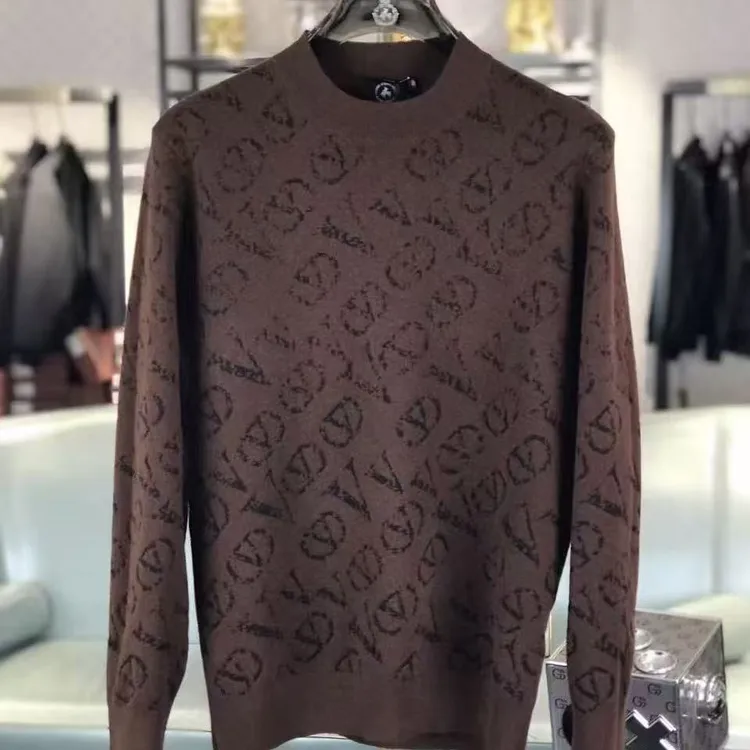 VanJazny】新款高端男士潮流百搭时尚简约男士长袖T恤32812