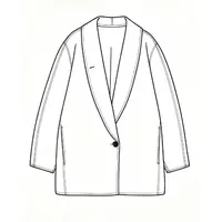 【Montendre】秋季新款 C 羊毛混纺时尚极简大衣百搭气质短外套