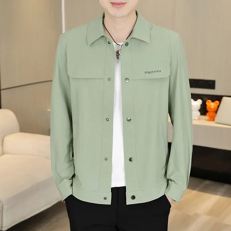 男士防晒衣外套夏季冰丝轻薄款弹力夹克男高端户外休闲百搭上衣服