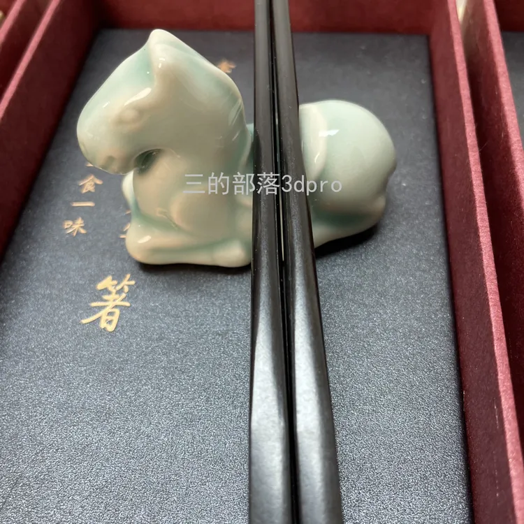 新年款可免费刻字不发霉PEEK筷子高端轻奢伴手礼1双马年中国风