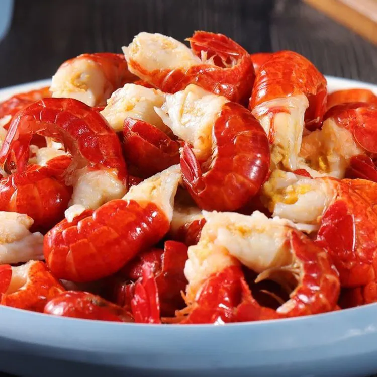 【只发新疆包邮】2025年一级新虾尾海鲜纯干1.5kg新鲜龙虾尾原料