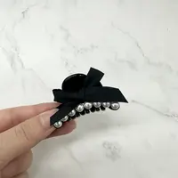 L485夕洛蝴蝶结小章鱼4.5cm一对装抓夹气质轻奢时尚百搭经典重工