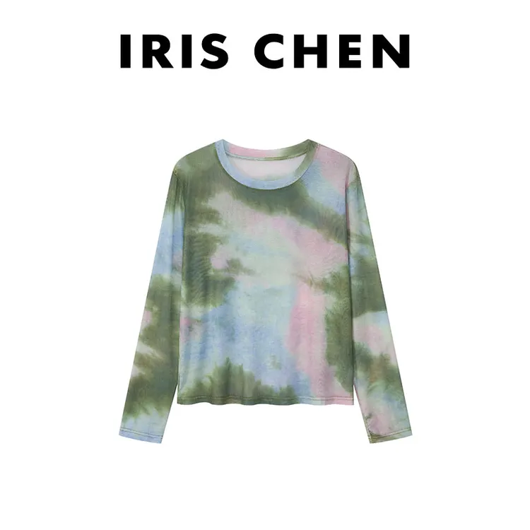 现货IRIS CHEN 艺术生 2025夏款透气有弹力艺术感防晒罩衫25SY527
