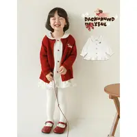 幼悠【甜美萌宠】冬一波宝宝亲肤时尚可爱百搭衬衫连体裙子D4597