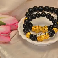金之秀珠宝 男士貔貅手串简约百搭