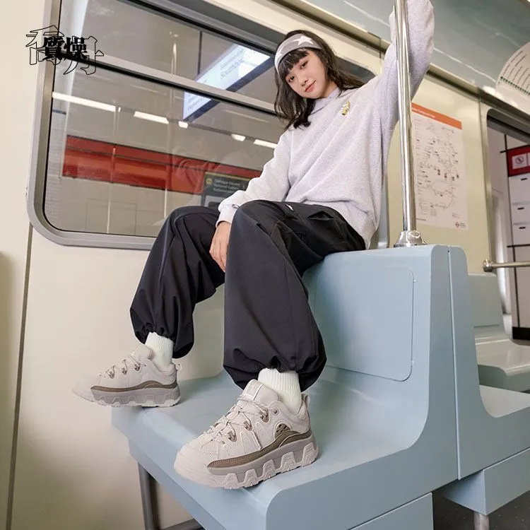 【栗子鞋】乔丹女板鞋2025秋冬时尚百搭软弹潮流休闲鞋QDL052254521