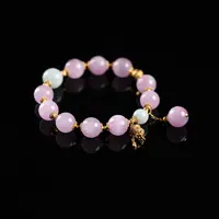本真 | "暮紫"原创设计精品高段位紫锂辉11mm+手串