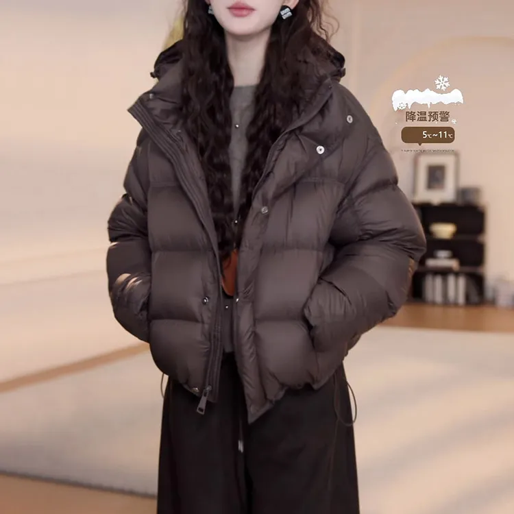 冬季加绒加厚保暖棉服2025新款爆款韩版宽松时尚大气保暖厚外套女