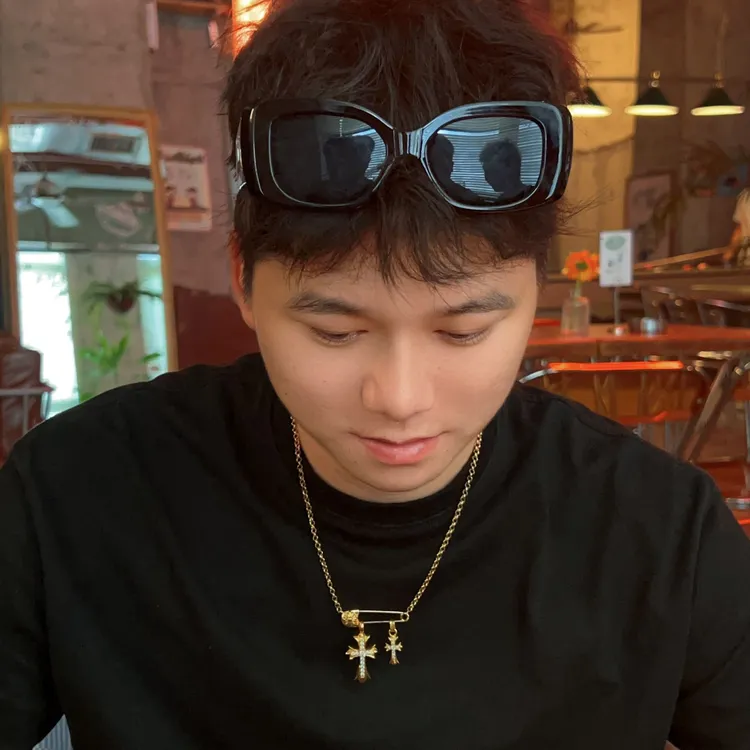 铜合金项链 【017】克罗别针项链金色高级感男生情侣款项链ins小众