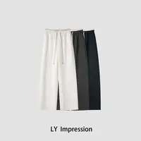 休闲百搭撞色腰头休闲裤LYBK190
