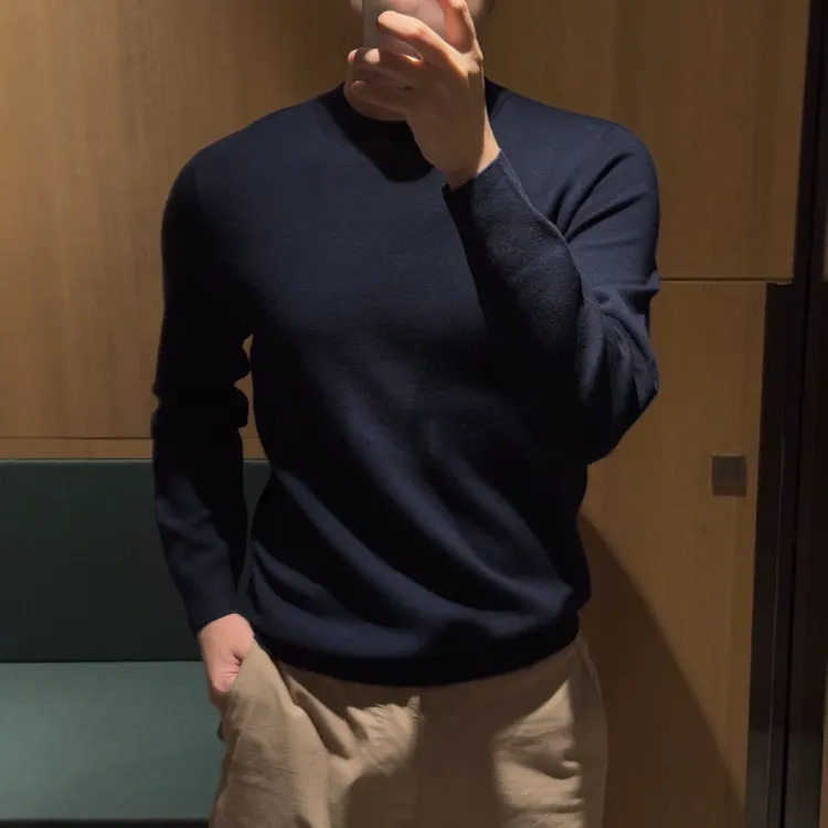 【诺可高定】秋冬Tasmania羊毛超细菠萝针小半寸领针织 爵派尔XL010