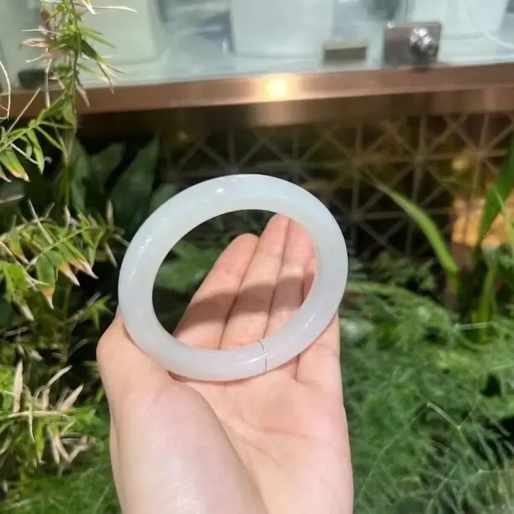 非金属珐琅手镯 送女友白月光正圈口手镯