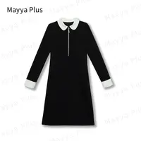 【富家千金】Mayya Plus麦芽定制气质显瘦款热力感来连衣裙32348608