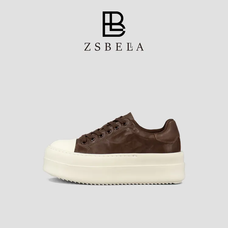 ZSBELLA2025新款女式板鞋厚底板鞋ZS1066/ZS1191