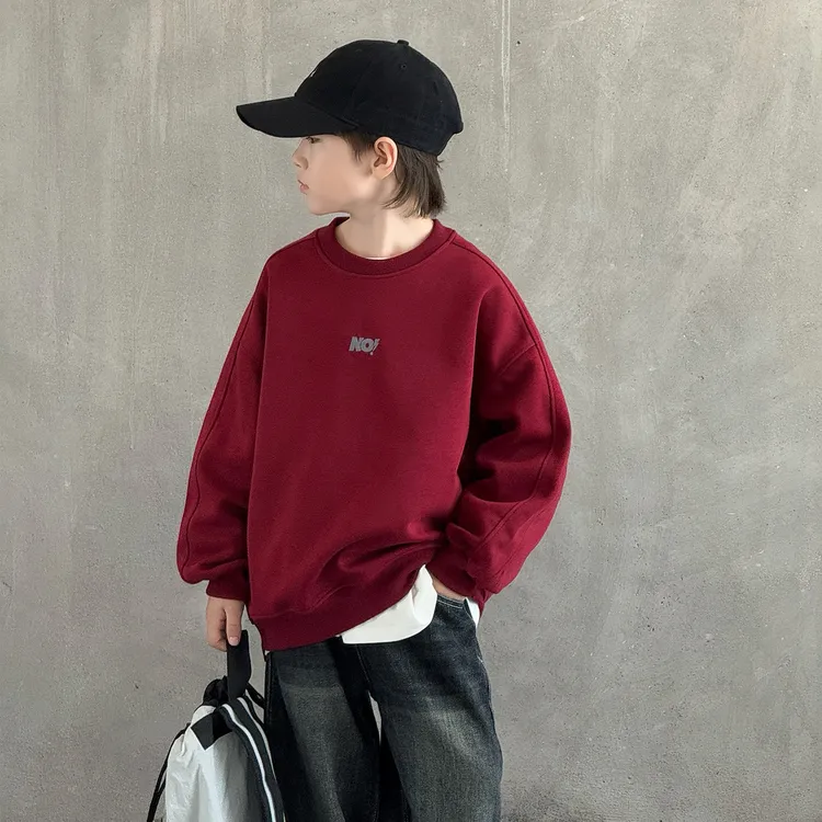 儿童装男童卫衣春秋季2025新款6-12岁中大童打底衫男孩秋装上衣潮