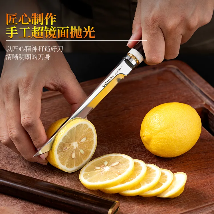 【战野】定制款精品手工锻打收藏户外水果刀