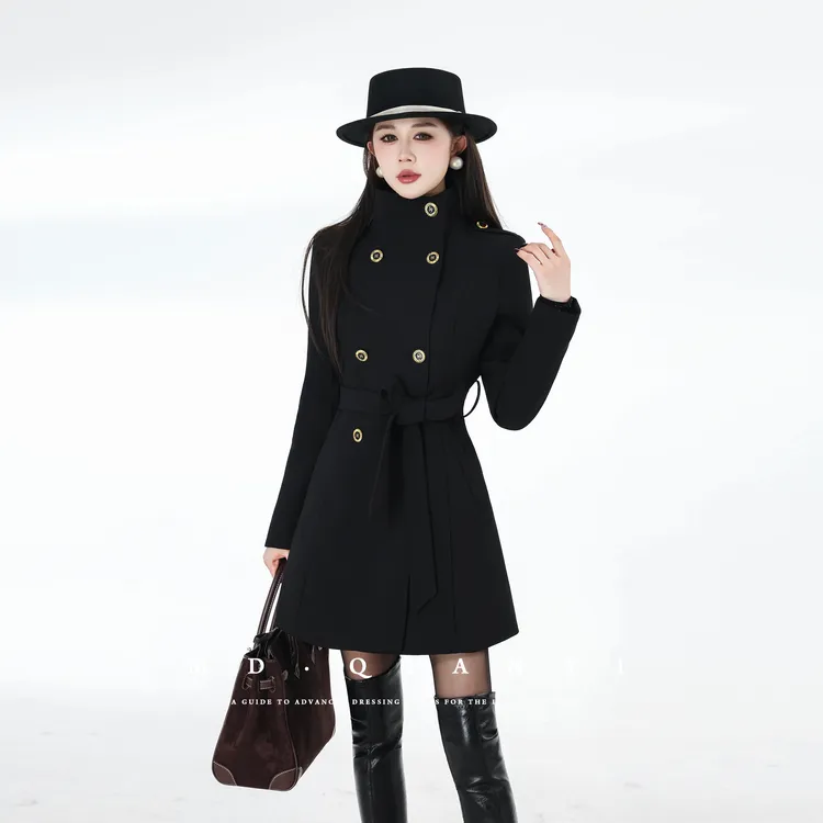 MD定制·杨千亿【法式浪漫】2025冬季新款显瘦气质时尚轻奢羽绒服