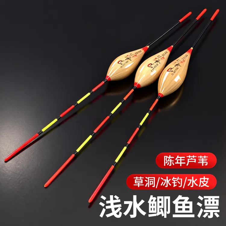 带壳芦苇鸽子蛋行程浮漂高灵敏适用于鲫鲤鱼浮漂浅水浮漂冰钓漂