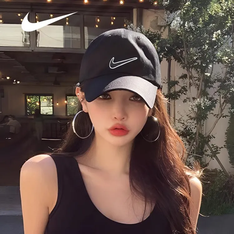 NIKE/耐克棒球帽男女帽子运动软顶潮流户外登山遮阳防晒鸭舌帽子 