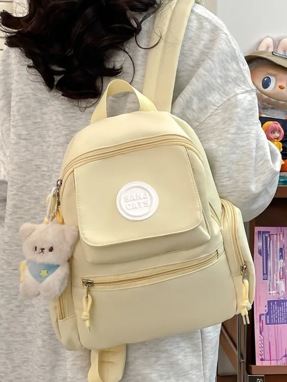 日系ins轻便小号书包女生高颜值森系迷你双肩包学生百搭休闲背包