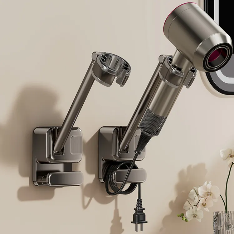 优勤电吹风机支架挂架懒人解放双手神器壁挂式免打孔卫生间置物架