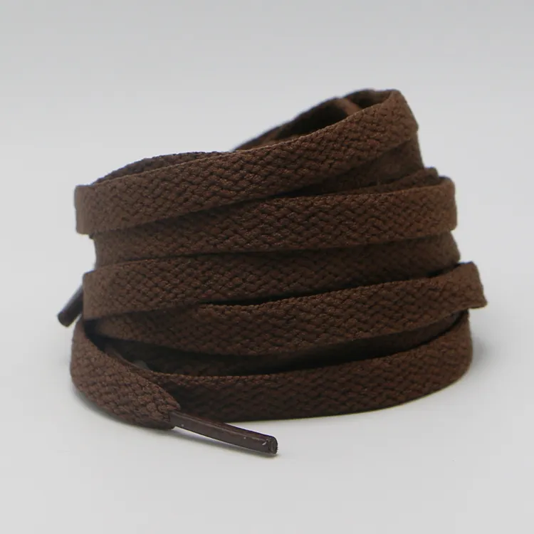 棕色扁平鞋带AF1空军一号AJ1篮球鞋男女帆布鞋绳运动小白鞋彩色