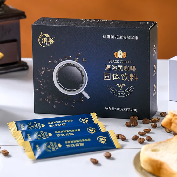 滇谷精选美式速溶黑咖啡云南小粒咖啡阿拉比卡咖啡美式咖啡速溶粉