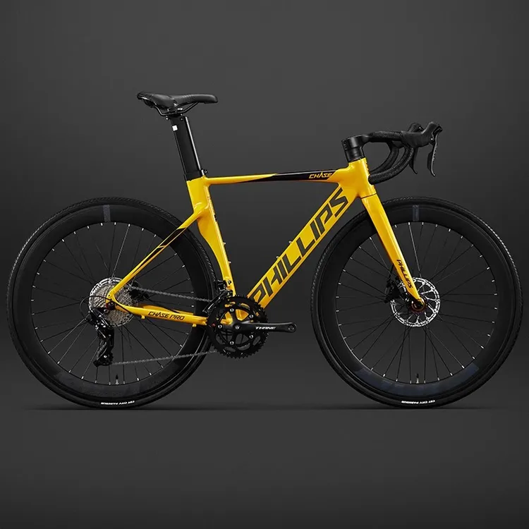 PHILLIPS/菲利普铝合金公路车自行车一体把竞速单车 追逐PRO