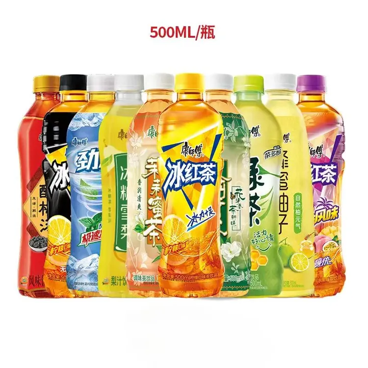 康师傅饮品500毫升*15瓶多口味系列（整箱）