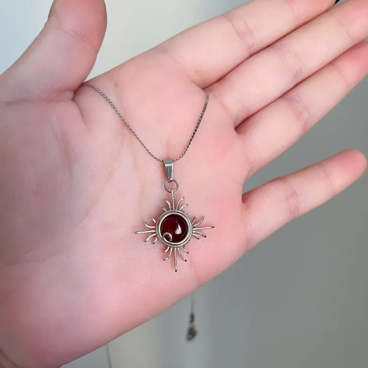 手工制作四芒星首饰编织