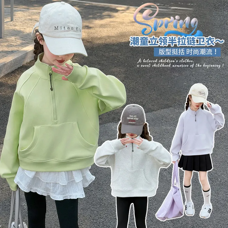 洋气爆款婴儿宝宝童装夏装新款春款上新，现货风格韩版卫衣/绒衫