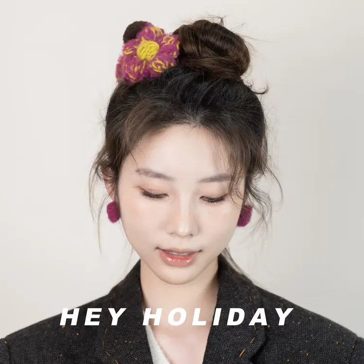 花朵毛球抓夹气质发夹时尚复古少女百搭秋冬可爱发卡甜美温柔发夹