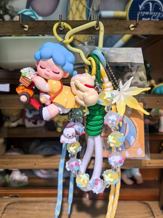 【现拆】重工创意Miu系包挂个性时尚极繁主义包饰长链短链