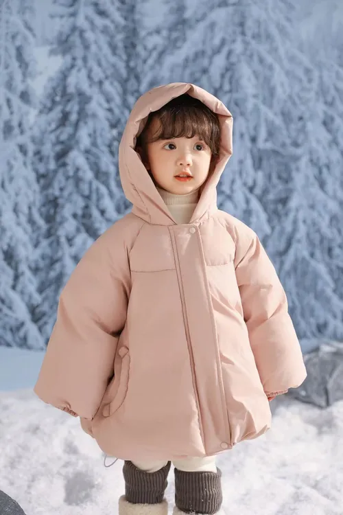 25冬款-90绒长款羽绒服-连帽中长款冬季保暖羽绒服-F4W5