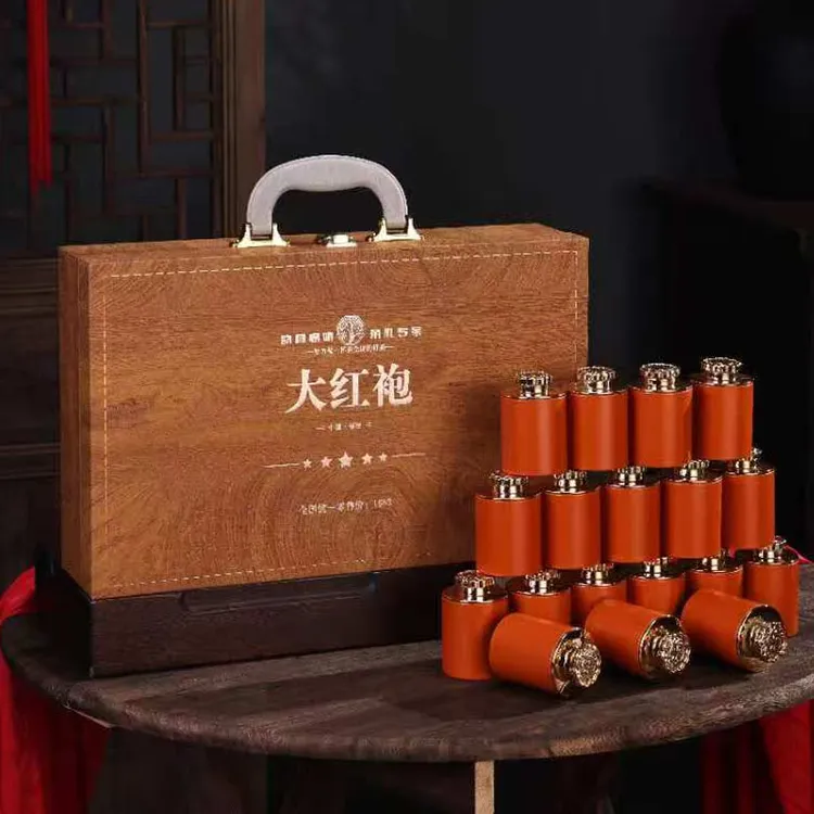 2025年春茶正宗武夷山岩茶大红袍茶叶礼盒装公司商务logo定制送礼